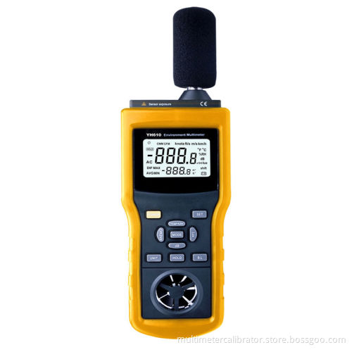 High Temp And Low Temp Alarm Multifunction Environment Digital Humidity Temperature Meter